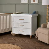 Obaby Orla 3 Piece Room Set - White with Oak