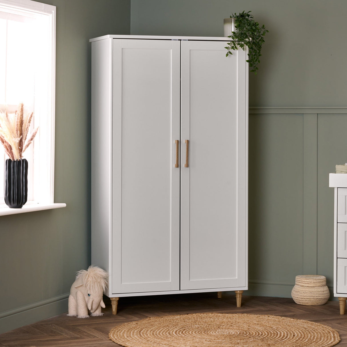 Obaby Orla 3 Piece Room Set - White with Oak