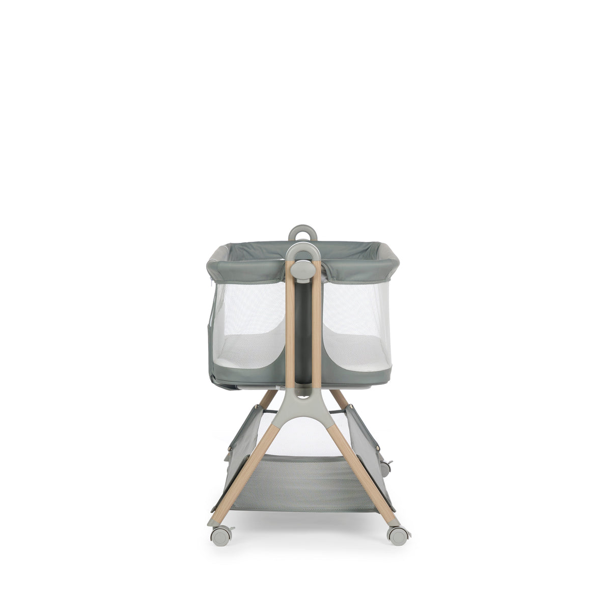 Obaby Cloud Bedside Crib - Sage