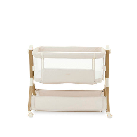 Obaby Cloud Bedside Crib - Oatmeal