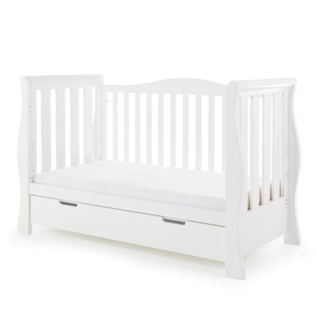 Obaby Stamford Luxe Sleigh 2 Piece Room Set - White
