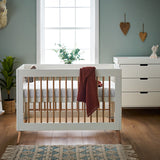 Obaby Maya Mini 2 Piece Room Set - White With Natural