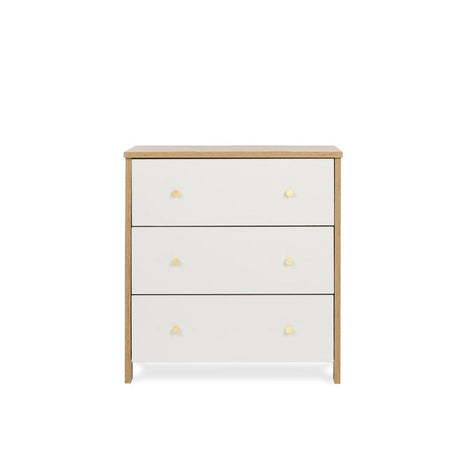 Obaby Nika 2 Piece Nursery Room Set - Oak & White