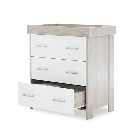 Obaby Nika Changing Unit - Grey Wash & White
