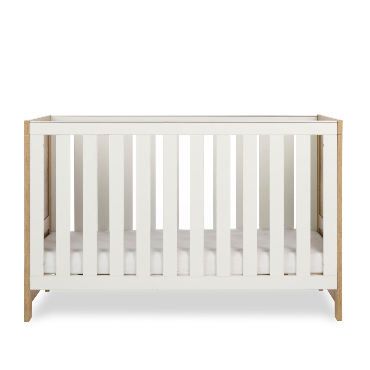Obaby Nika 3 Piece Nursery Room Set - Oak & White