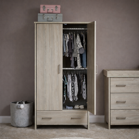 Obaby Nika 3 Piece Room Set - Grey Wash