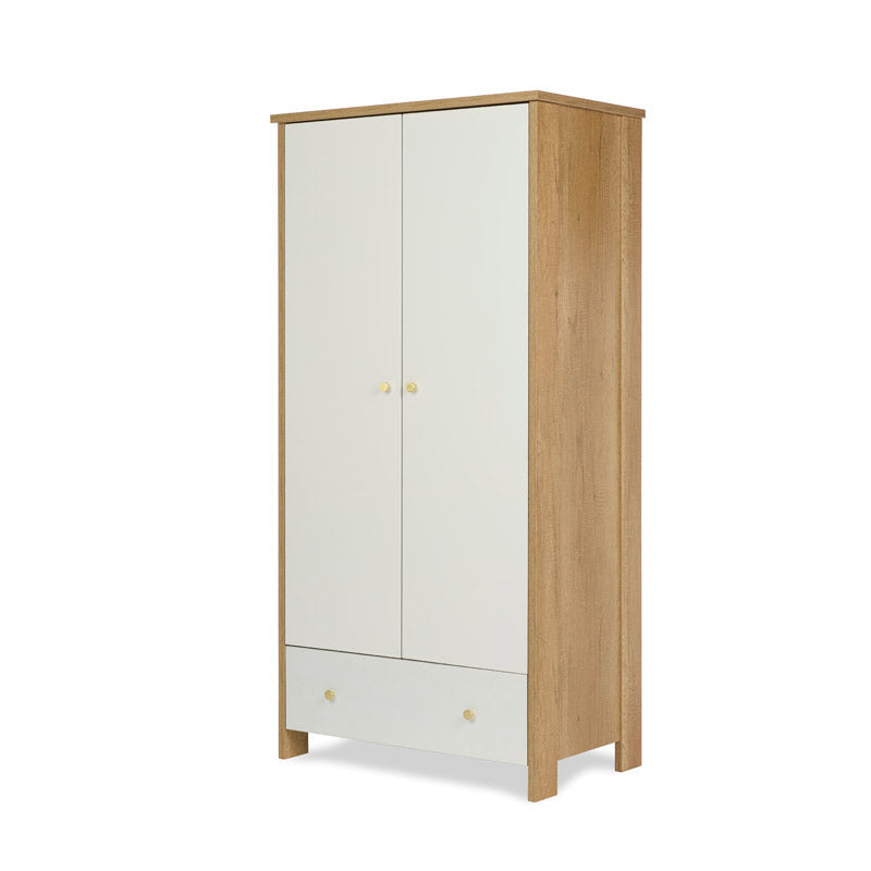 Obaby Nika 3 Piece Nursery Room Set - Oak & White