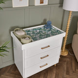 Obaby Orla 3 Piece Room Set - White with Oak