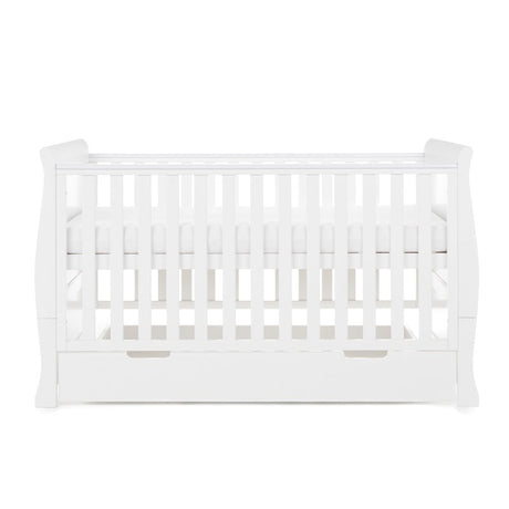 Obaby Stamford Classic Sleigh 3 Piece Room Set - White