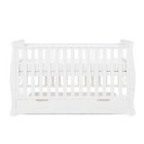 Obaby Stamford Classic Sleigh Cot Bed - White