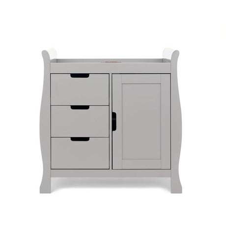 Obaby Stamford Classic Sleigh 2 Piece Room Set - Warm Grey