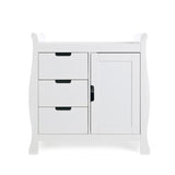 Obaby Stamford Mini Sleigh 3 Piece Room Set - White