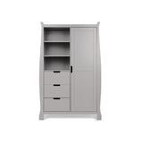 Obaby Stamford Mini Sleigh 3 Piece Room Set - Warm Grey