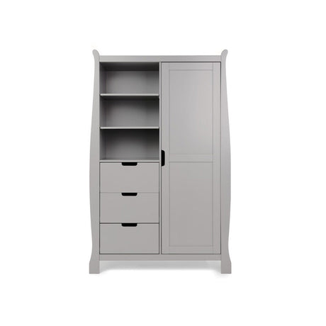 Obaby Stamford Mini Sleigh 3 Piece Room Set - Warm Grey