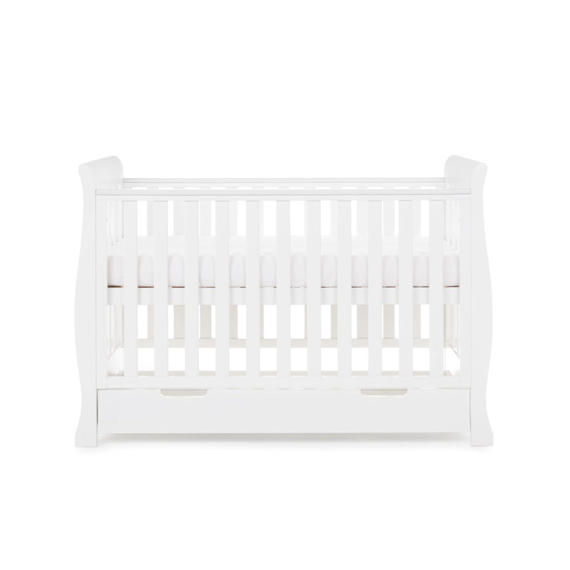 Obaby Stamford Mini Sleigh 3 Piece Room Set - White