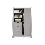 Obaby Stamford Mini Sleigh 3 Piece Room Set - Warm Grey