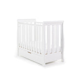 Obaby Stamford Space Saver Sleigh 2 Piece Room Set - White