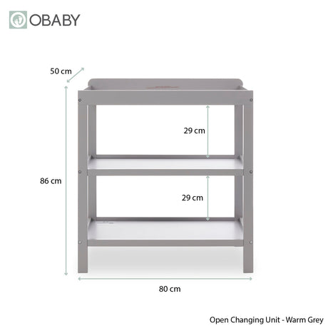 Obaby Grace 2 Piece Room Set - Warm Grey