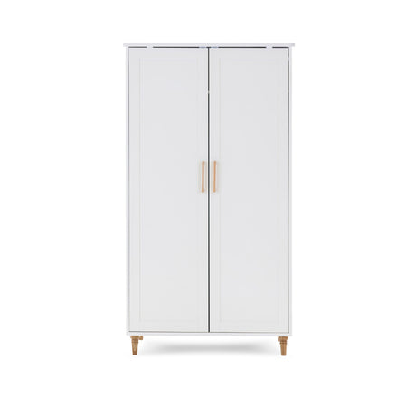 Obaby Orla Wardrobe - White with Oak