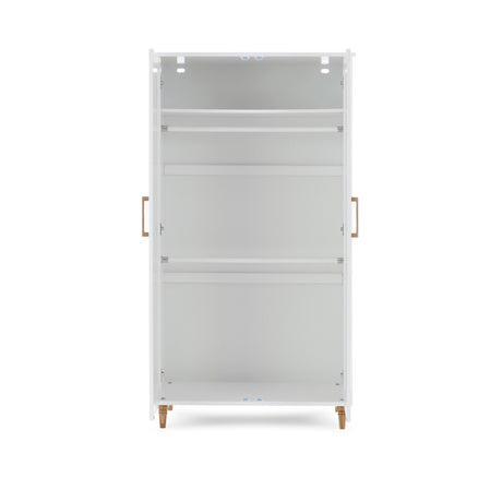 Obaby Orla Wardrobe - White with Oak