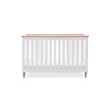 Obaby Orla Cot Bed - White with Oak