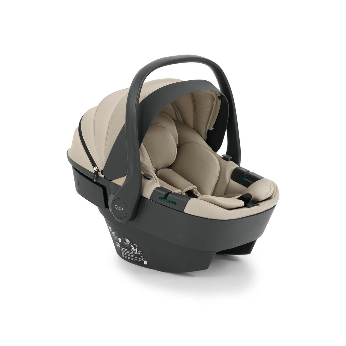 BabyStyle Oyster 4 Essential Baby & Toddler 360 Car Seat Bundle - Buttermilk