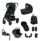 Oyster Vee Luxury Capsule 360 Travel System Bundle - Liquorice