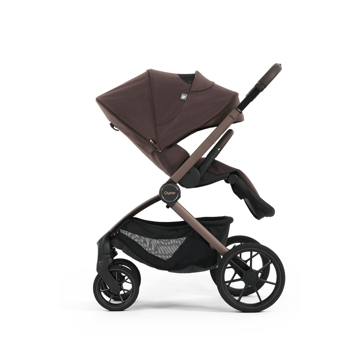 Oyster Vee Luxury Capsule 360 Travel System Bundle - Chocolate