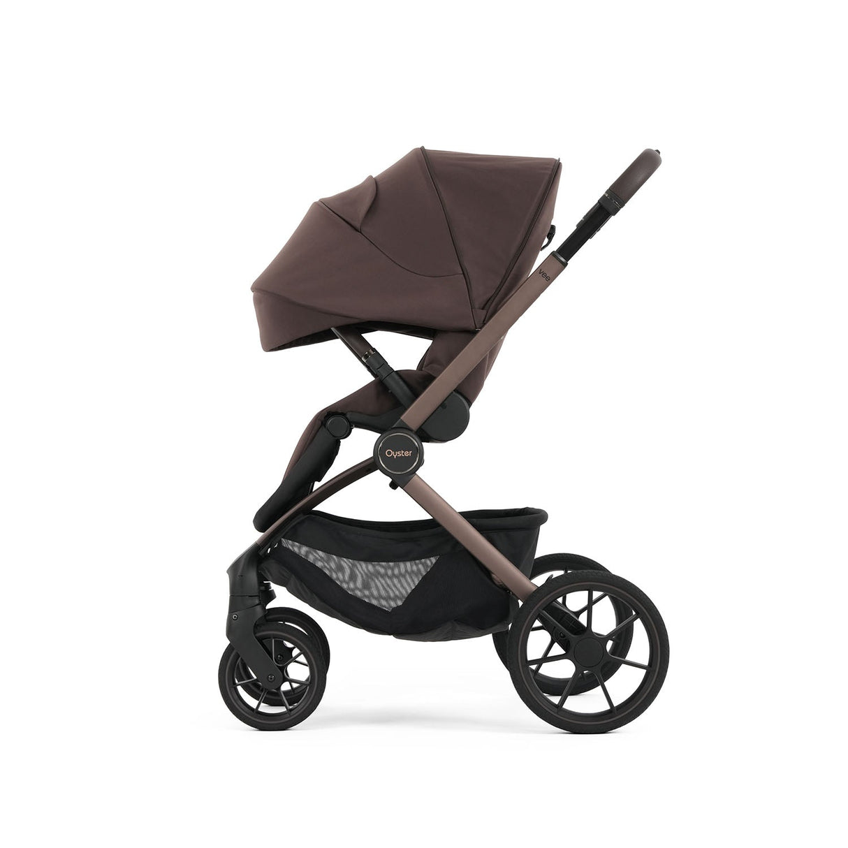 Oyster Vee Luxury Capsule 360 Travel System Bundle - Chocolate