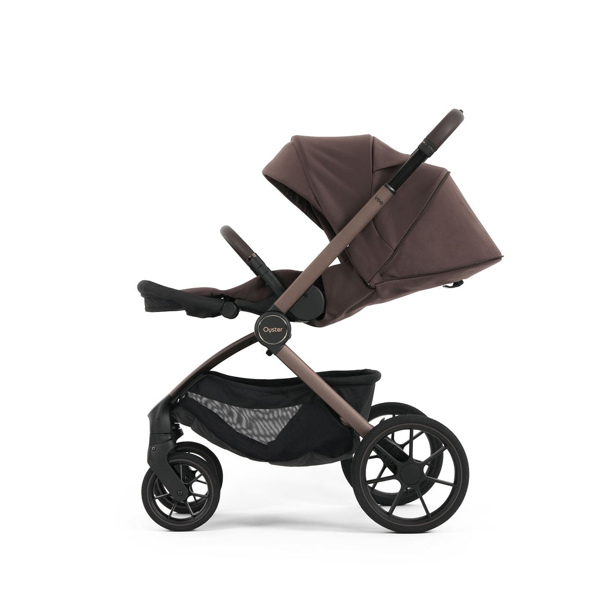 Oyster Vee Pushchair & Accessory Bundle - Chocolate