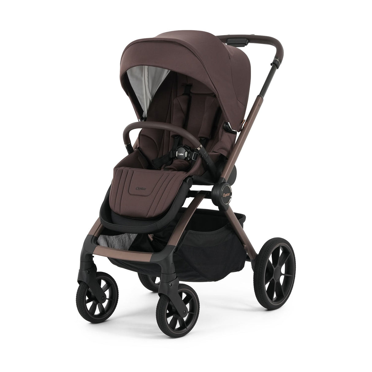 Oyster Vee Pushchair & Accessory Bundle - Chocolate