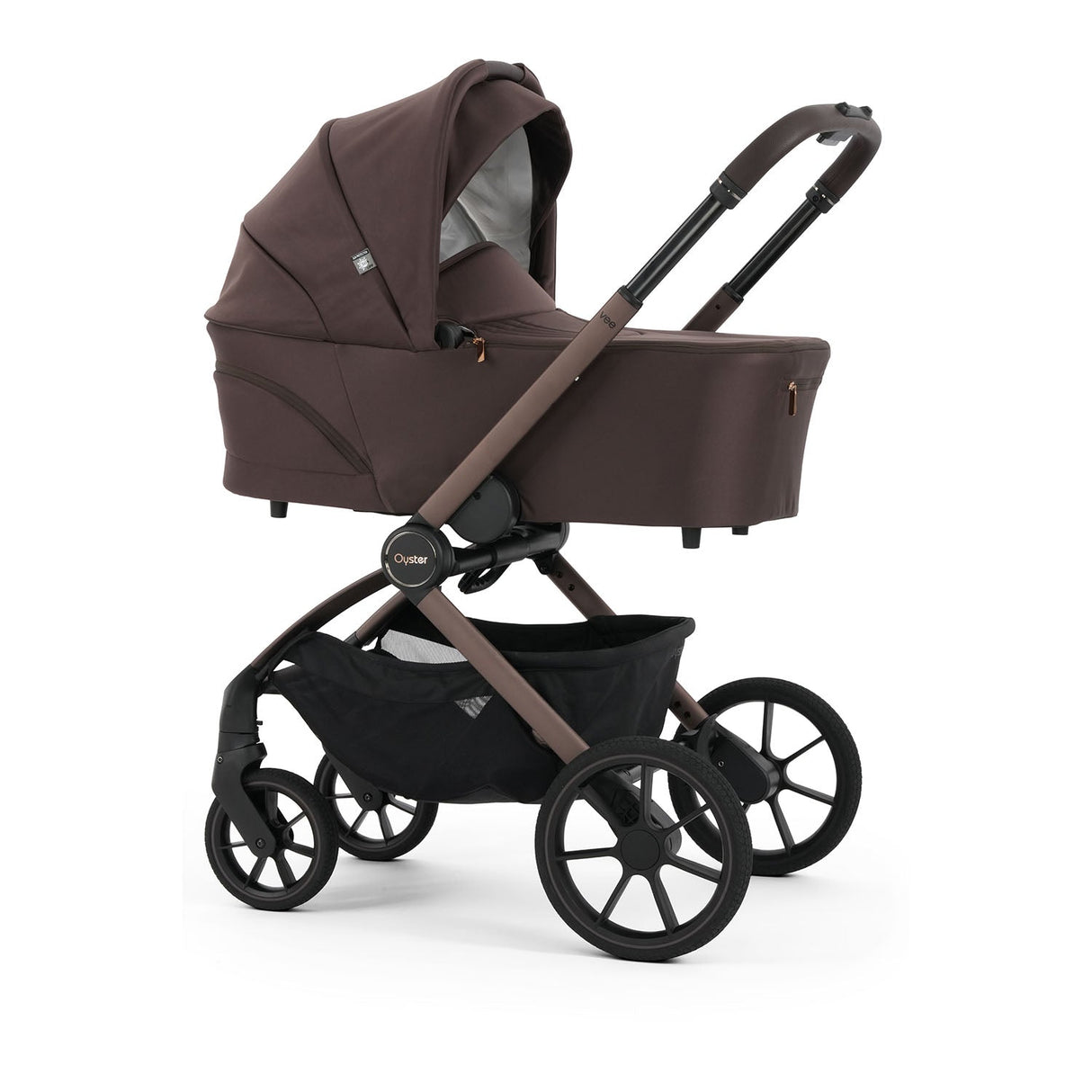 Oyster Vee Luxury Capsule 360 Travel System Bundle - Chocolate
