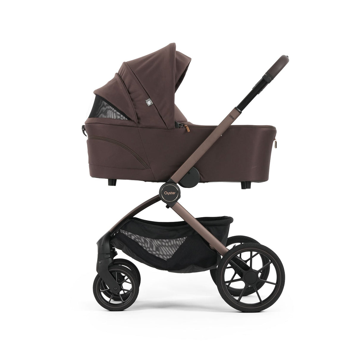 Oyster Vee Luxury Capsule 360 Travel System Bundle - Chocolate
