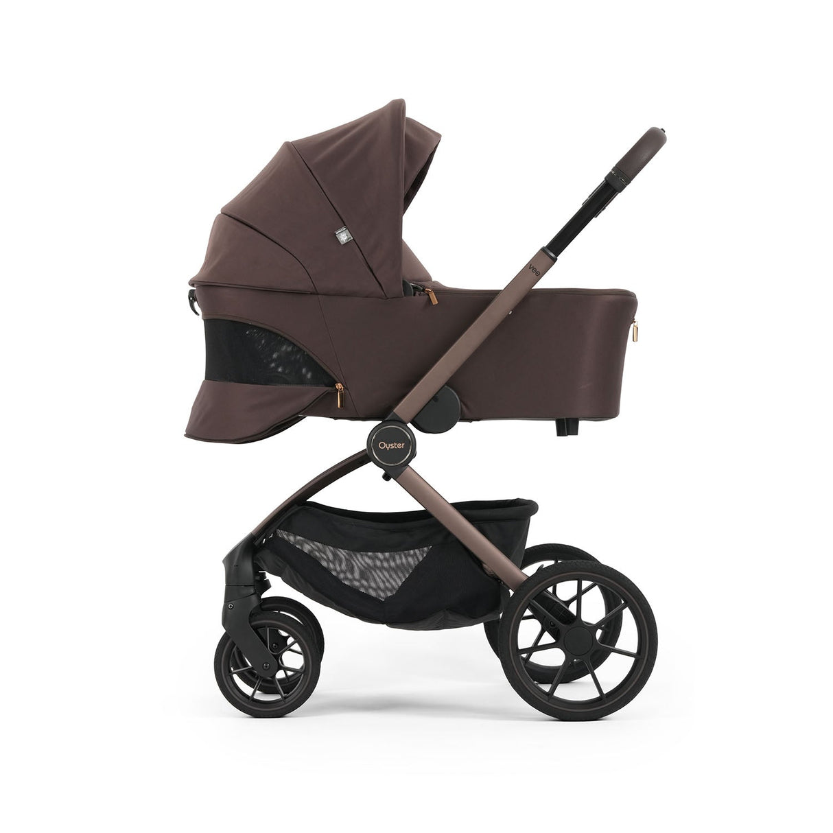 Oyster Vee Luxury Capsule 360 Travel System Bundle - Chocolate