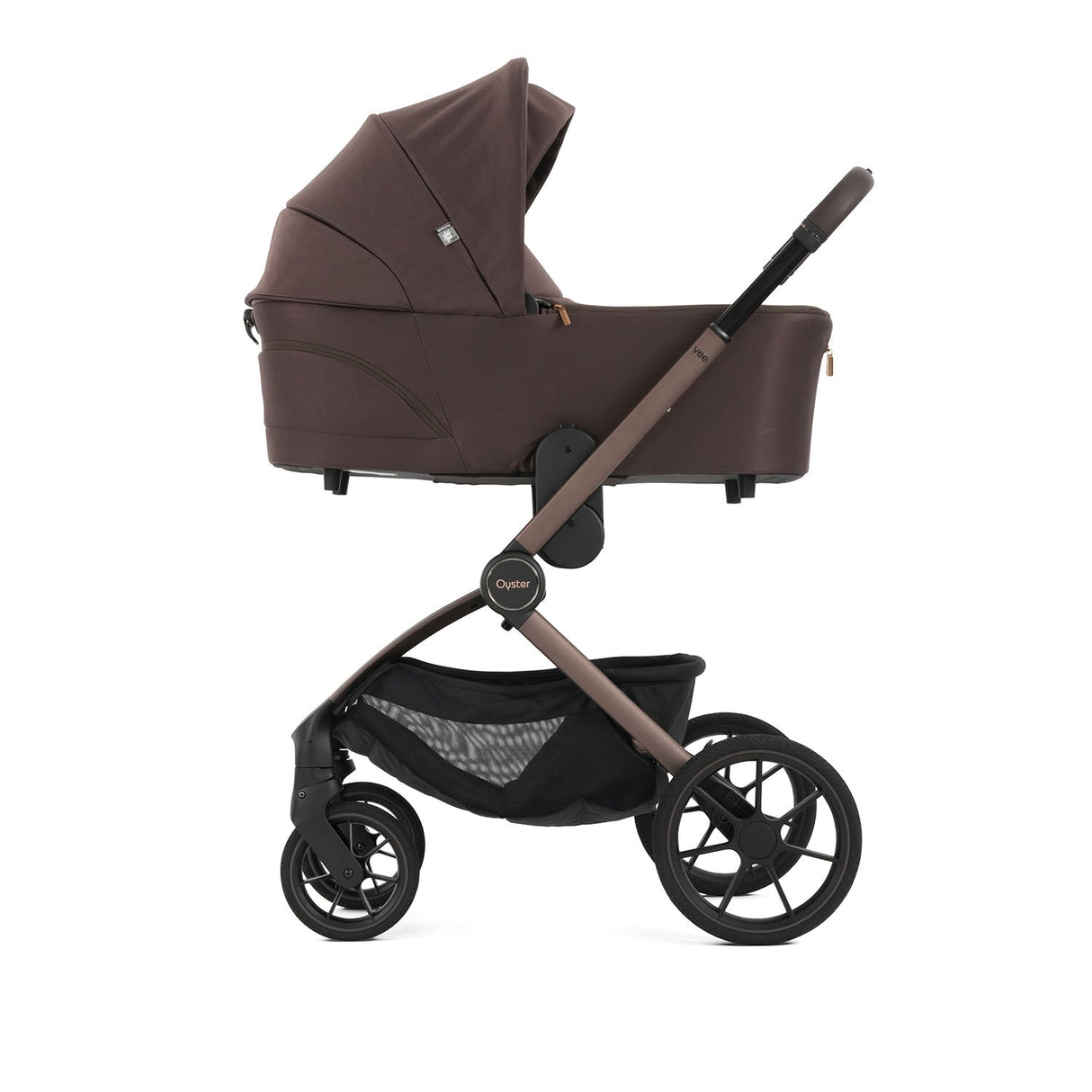 Oyster Vee Luxury Capsule 360 Travel System Bundle - Chocolate