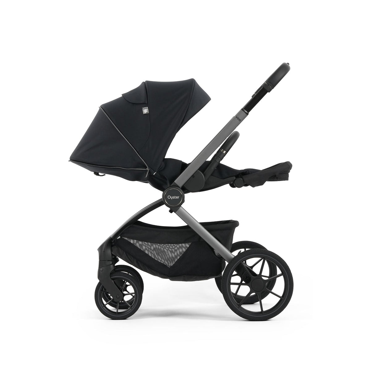 Oyster Vee Luxury Capsule 360 Travel System Bundle - Liquorice