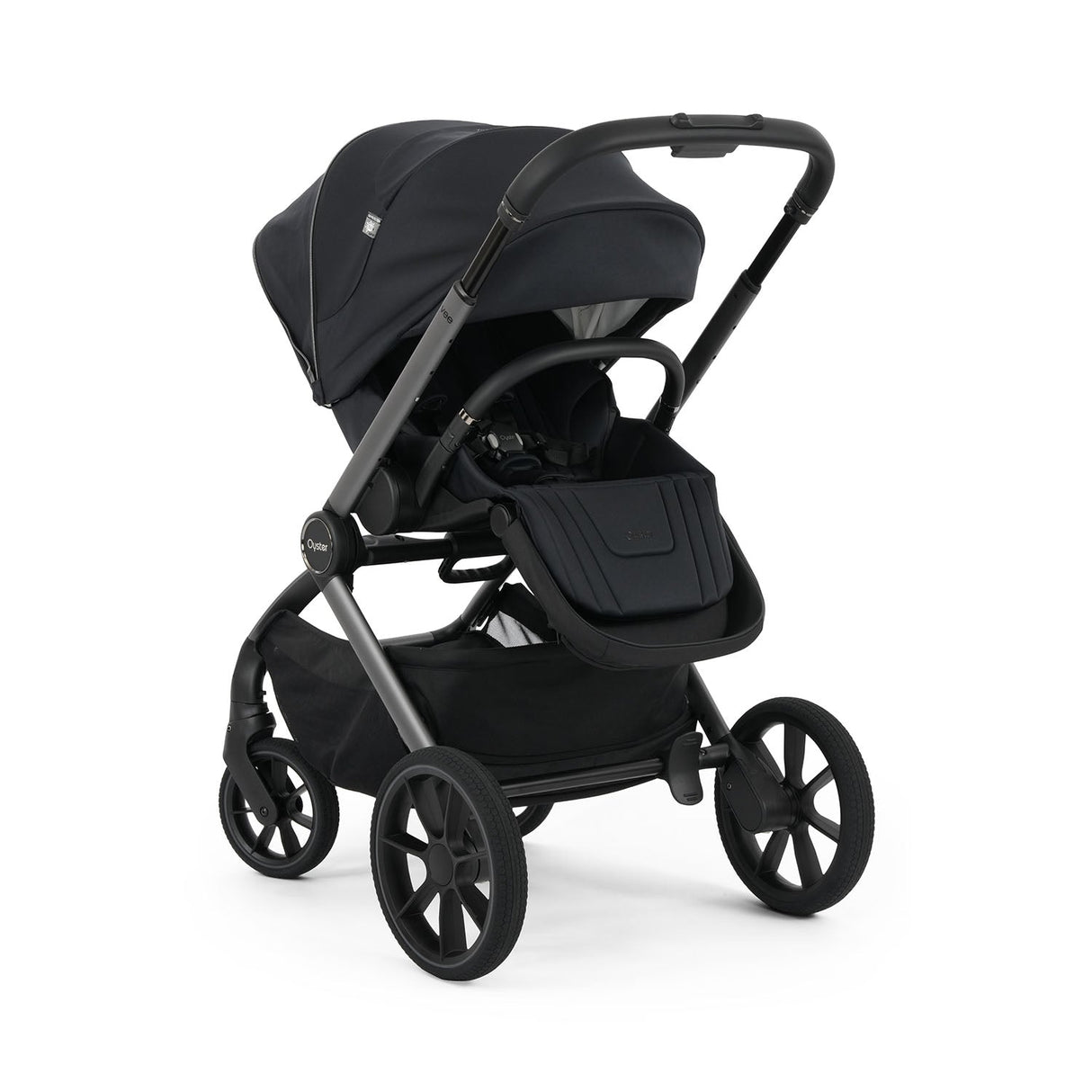 Oyster Vee Pushchair & Accessory Bundle - Liquorice