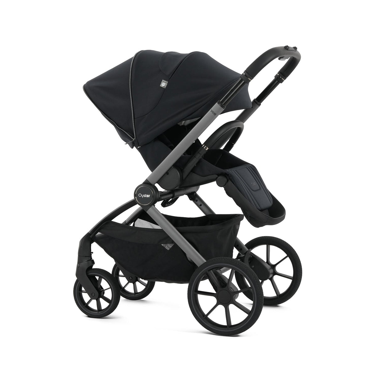 Oyster Vee Pushchair & Accessory Bundle - Liquorice