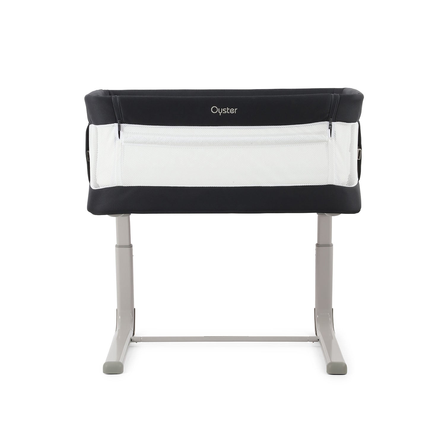 BabyStyle Oyster Home Wiggle Dropside Co-Sleeper Crib - Carbonite