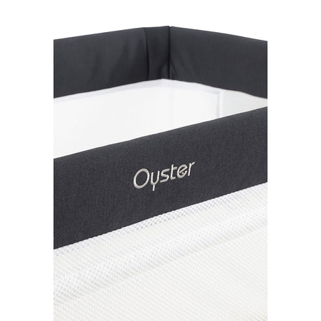 BabyStyle Oyster Home Wiggle Dropside Co-Sleeper Crib - Carbonite 68