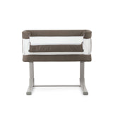 BabyStyle Oyster Home Wiggle Dropside Co-Sleeper Crib - Mink 56