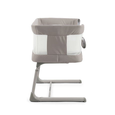 BabyStyle Oyster Home Wiggle Dropside Co-Sleeper Crib - Stone 53
