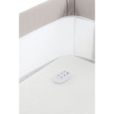 BabyStyle Oyster Home Wiggle Dropside Co-Sleeper Crib - Stone 65