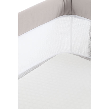 BabyStyle Oyster Home Wiggle Dropside Co-Sleeper Crib - Stone 66