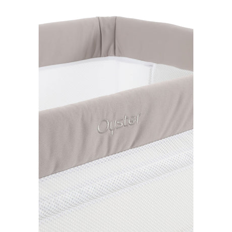 BabyStyle Oyster Home Wiggle Dropside Co-Sleeper Crib - Stone 69