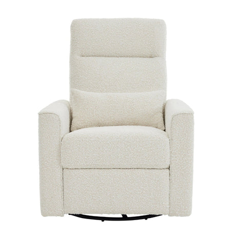 Tutti Bambini Paige Recliner Glider Nursery Chair - Vanilla Boucle