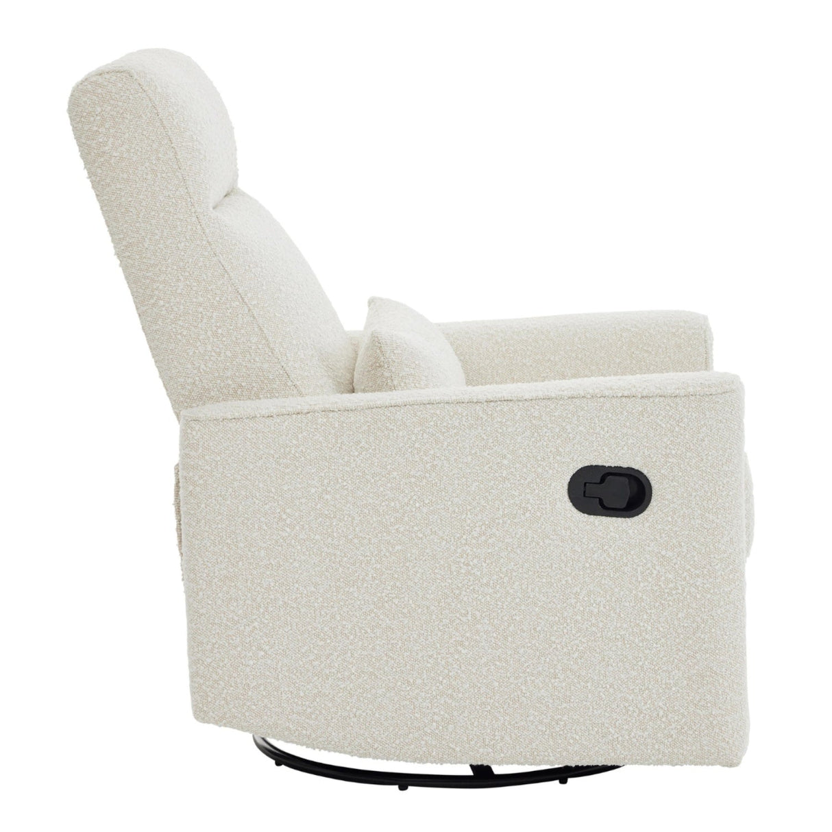 Tutti Bambini Paige Recliner Glider Nursery Chair - Vanilla Boucle