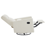 Tutti Bambini Paige Recliner Glider Nursery Chair - Vanilla Boucle