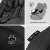 Silver Cross Perform Extended Rear-Facing (ERF) Car Seat - Iconic Black