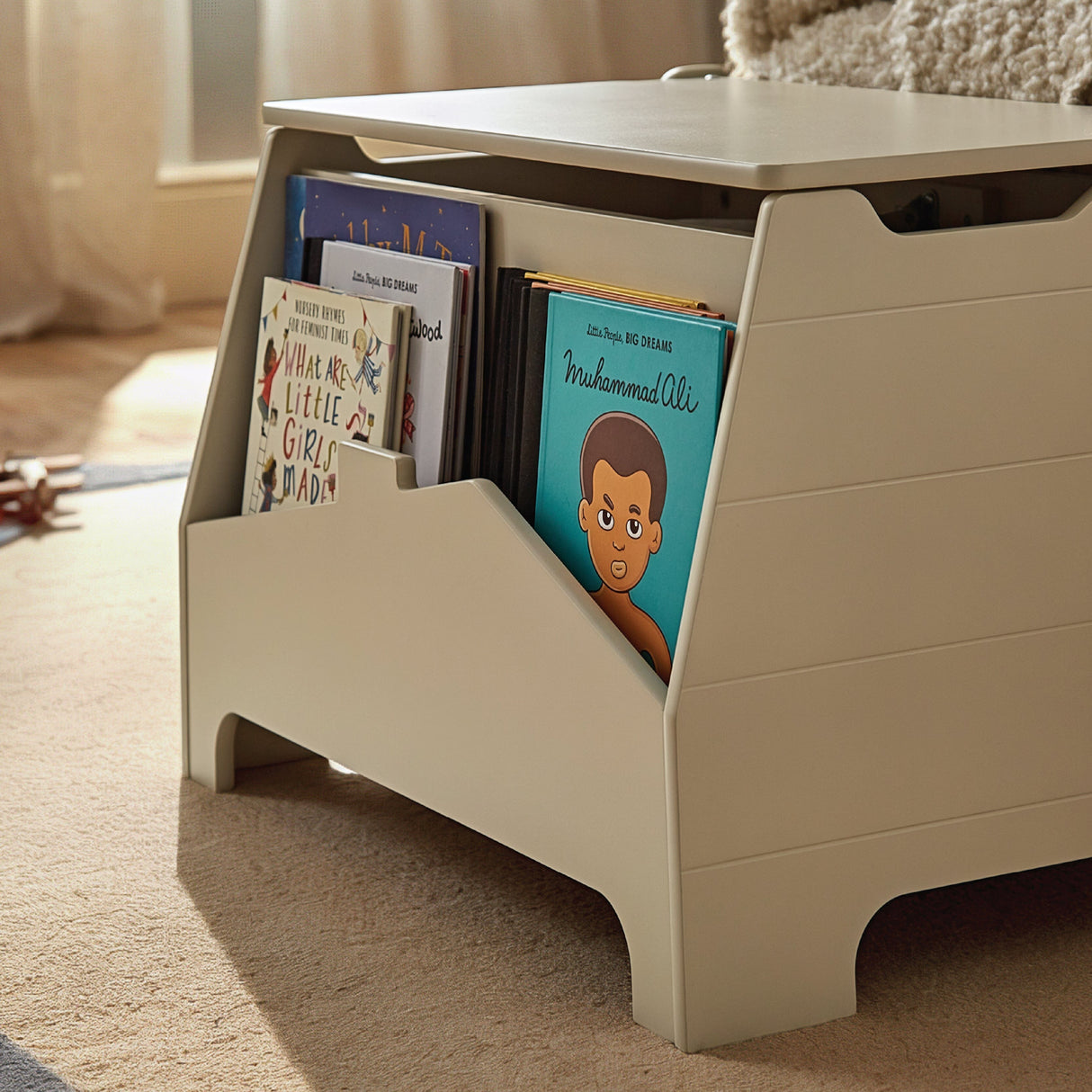 CuddleCo Play House Storage Box - Pebble